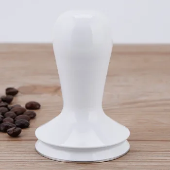 Coffee bean fladskærms-sluk tryk og vis manipulerer med matteret håndtag fast aftagelig 58mm