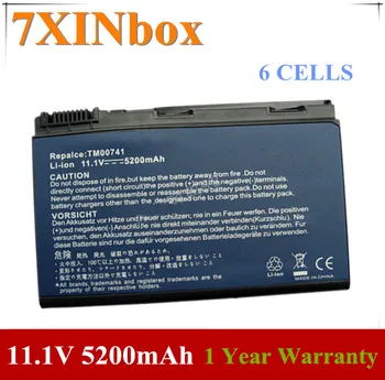 7XINbox 11.1 V 5200mAh TM00741 TM00742 TM00751 Laptop Batteri Til Acer Extensa 5210 5220 5620G 5620Z 5710 5720G 7720 7720G 5310