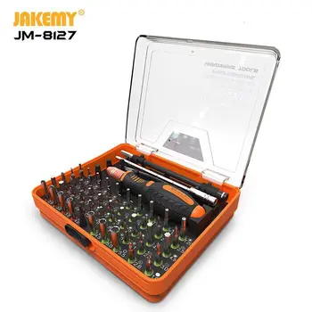 JAKEMY 8127 53 I 1 Professionel Mini-Skruetrækker Sæt DIY Reparation Værktøj til Mobiltelefon, Bærbare Elektroniske Produkter