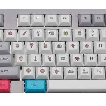 DSA Profil Personlighed 22 Tastatur Keycap Dye Sublimation PBT-Tasten, Cap, Hat til PC Bærbare Computer Brug af Forbrugsstoffer 634A
