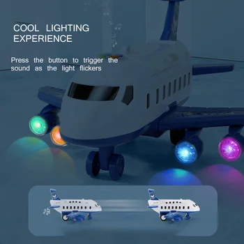 Musik Historie Simulering Styr Inerti Børns Legetøj Fly Model Samarbejde Med Legering Bil Til Børn