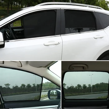 Bil Magnetiske Særlige Gardin Vindue Solen Nuancer Mesh Skygge Blind Oprindelige Skik For Toyota RAV4 Prius BB NCP20/21